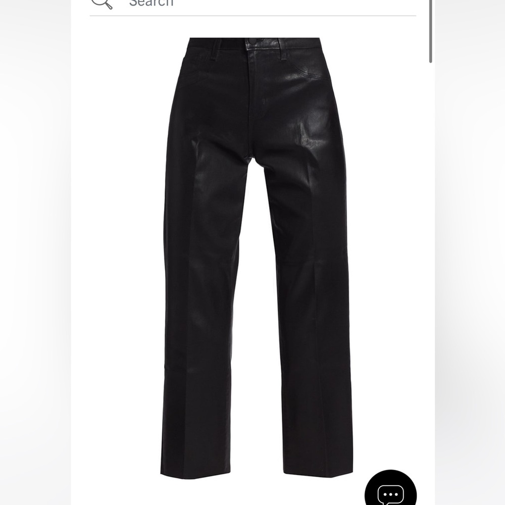Never worn L’Agence Wanda coated pants